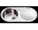 Round Bowl Sink with Drainer
