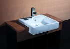 Artistic Semi Recessed Basin III