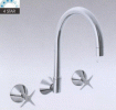 Cross Series Laundry Tap Set