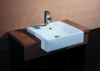 Artistic Semi Recessed Basin I