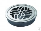 Round 100mm Flower Floor Grate