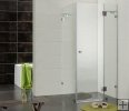 10mm Square Frameless Shower Screen 900 x 900 x 1950