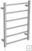 Square 6 Bar Heated Towel Rail