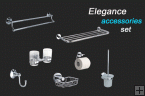 Elegance Bathroom Accessories Set