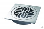 Square 100mm Flower Floor Grate